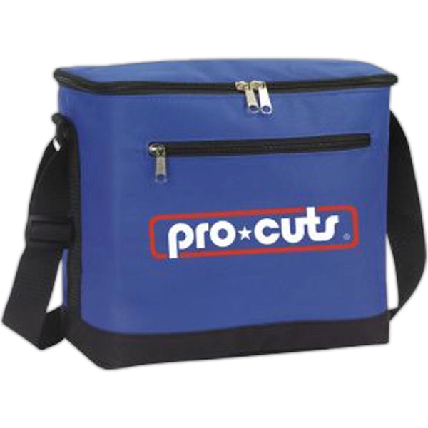 12 can cooler bag, 10.5" x 10.25" x 6" gusset.... from ASI 40515 BILD Enterprises LLC / Ben-Line