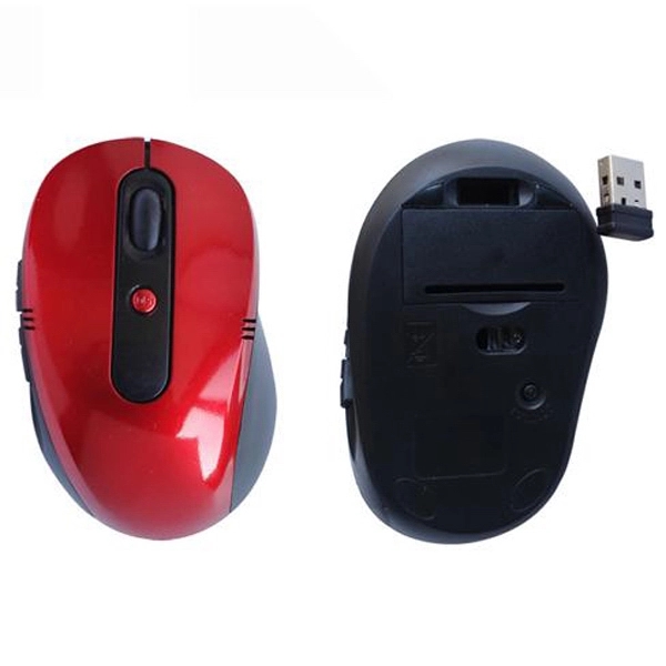 Executive wireless mouse - 4-Key Optical Mouse, Compact Ergonomic design, 2.4... from ASI 93131 US Flash & Technologies LLC / U S Flash & Technologies LLC