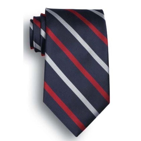 Red, white and blue men's stripe tie.... from ASI 98085 Wolfmark