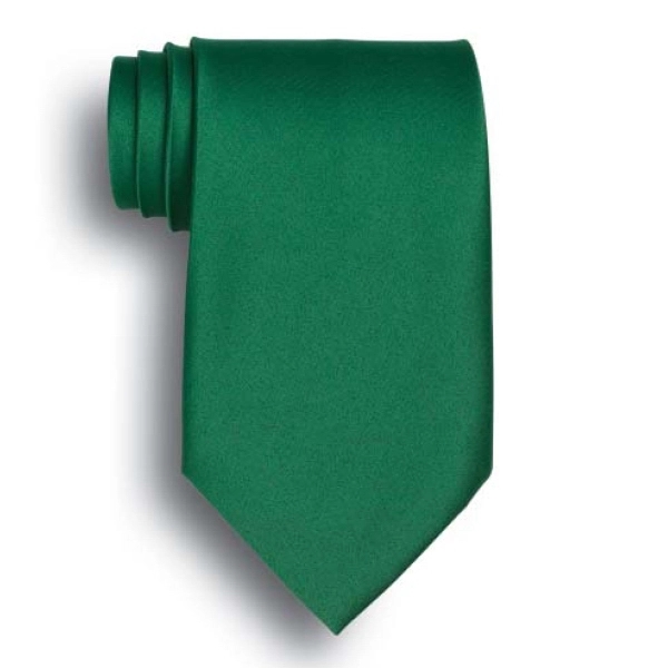 Kelly solid color men's tie - choose from 25 in stock... from ASI 98085 Wolfmark