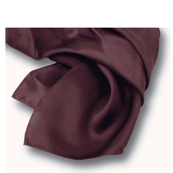 Brown ladies oblong scarf 8" x 45".... from ASI 98085 Wolfmark