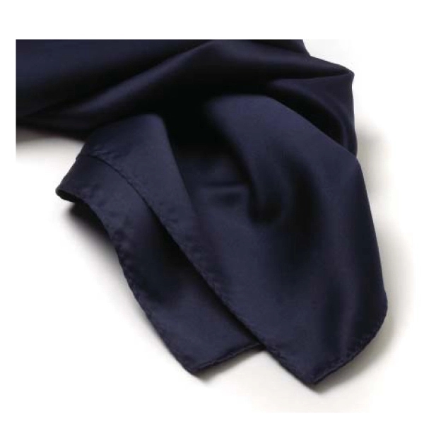 Navy ladies oblong scarf 8" x 45".... from ASI 98085 Wolfmark
