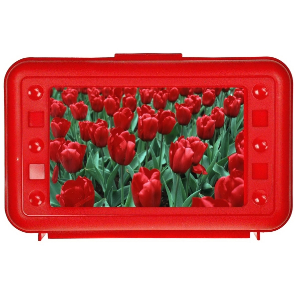 Pencil Box with Four Color Process Decal... from ASI 66260 ZZ OLD - Lantor Ltd 3D Products Div / Lantor 3D Lenticular