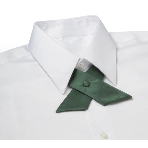 Hunter green  poplin crossover covered button.... from ASI 98085 Wolfmark