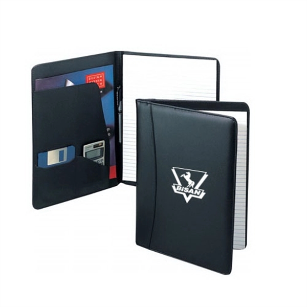 Transparent clear zipper folder with stimulated leather.... from ASI 31517 Admart Products / Admart Line
