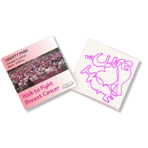 Squiggles (TM) - Package of four breast cancer awareness themed rubber... from ASI 63549 Jornik Manufacturing Corp