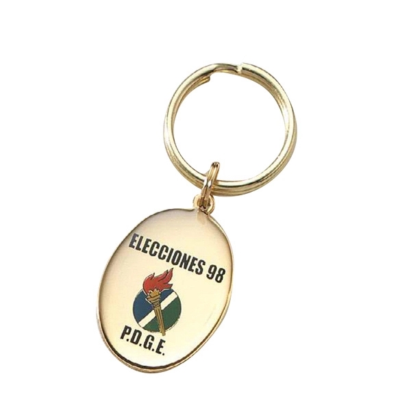 Small round, medium round, small oval, squircle, rectangle silkscreened key tag... from ASI 69240 MasterCast LTD / MasterCast
