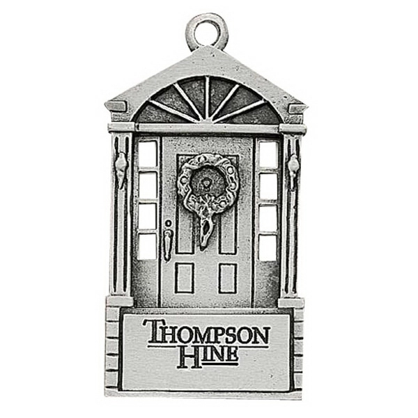 Front door MC Design ornament with cord and antique pewter finish.... from ASI 69240 MasterCast LTD / MasterCast