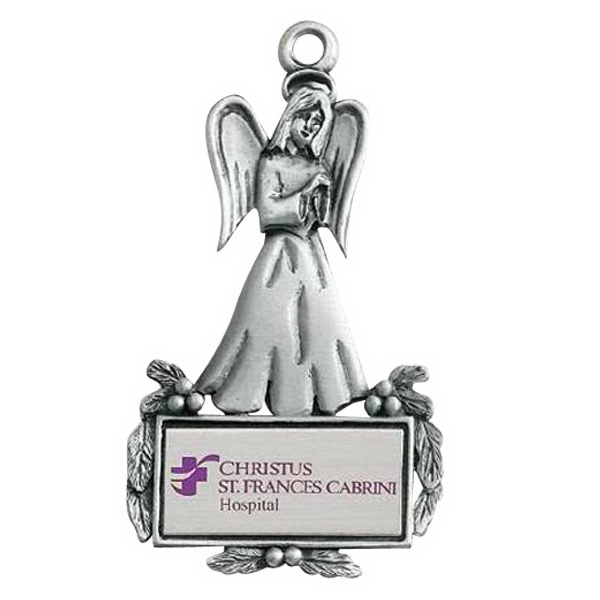 Angel MC Design ornament with cord and antique pewter finish.... from ASI 69240 MasterCast LTD / MasterCast