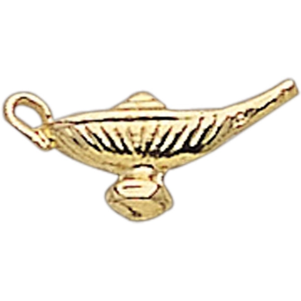 Lamp of knowledge lapel pin with military clutch, up to 3/4".... from ASI 68760 Marken Industries / Marken