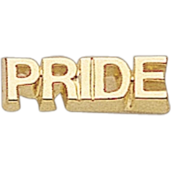 Pride lapel pin with military clutch, up to 3/4".... from ASI 68760 Marken Industries / Marken