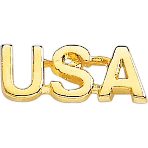 USA lapel pin with military clutch, up to 3/4".... from ASI 68760 Marken Industries / Marken