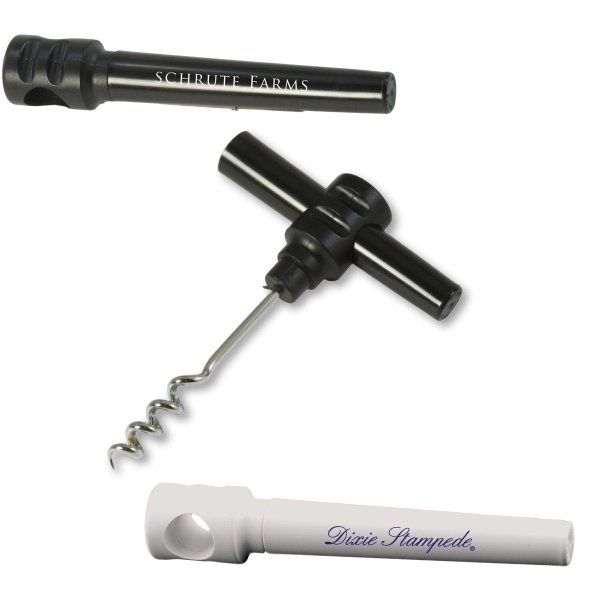 Pocket sized corkscrew that measures 4 1/2" x 3/4".... from ASI 62190 Illini