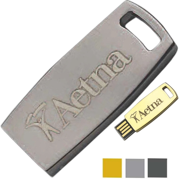 1 1/2" x 3/4" micro USB drive with slim slide-out connector,... from ASI 90859 Tempo Industries Inc / Tempoline