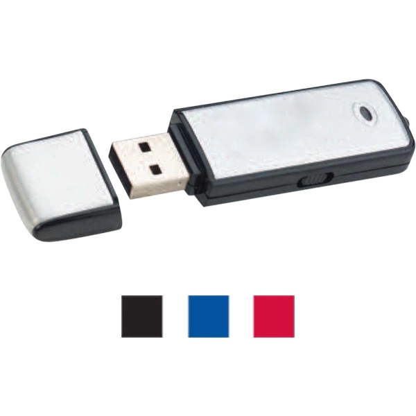 Rectangular shaped USB flash drive with keychain.... from ASI 90859 Tempo Industries Inc / Tempoline