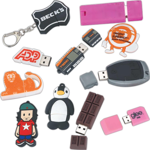 Customizable USB drive with 1 memory chip, data upload, gift box... from ASI 90859 Tempo Industries Inc / Tempoline