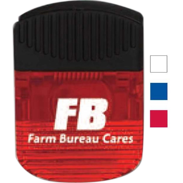 2" x 3" rectangular shaped magnetic memo holder/clip with customization.... from ASI 90859 Tempo Industries Inc / Tempoline