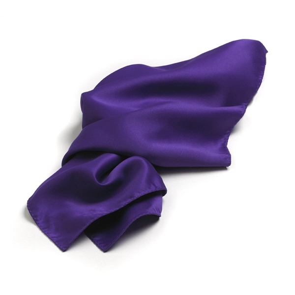 Purple ladies solid color scarf 30" x 30".... from ASI 98085 Wolfmark