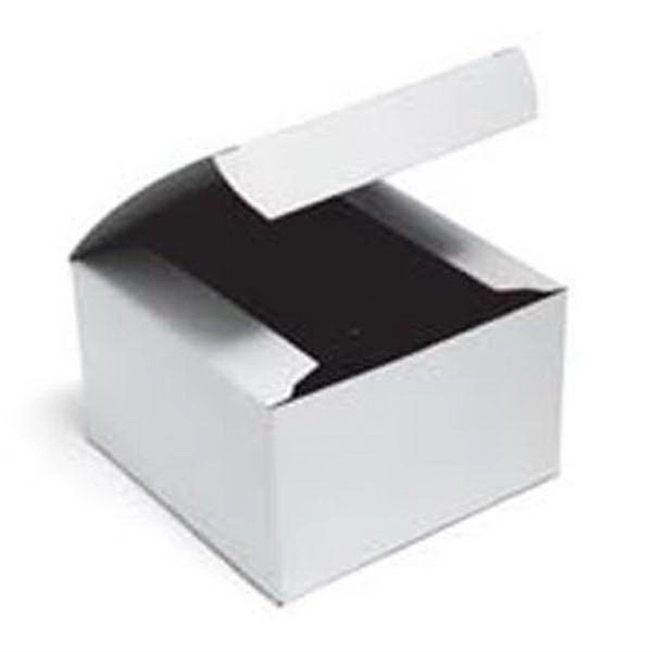 White one piece gift box with high gloss finish. 4" x... from ASI 92480 Uniflex / U F