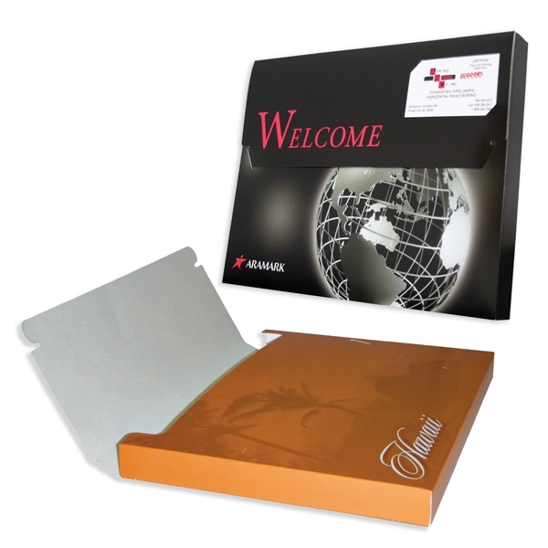 12-1/4" x 9" box with tuck tab flap and 1" capacity.... from ASI 32050 Admore / Admore®