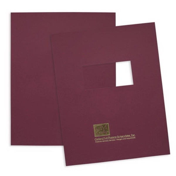 Two-piece Report & Tax cover with window... from ASI 32050 Admore / Admore®