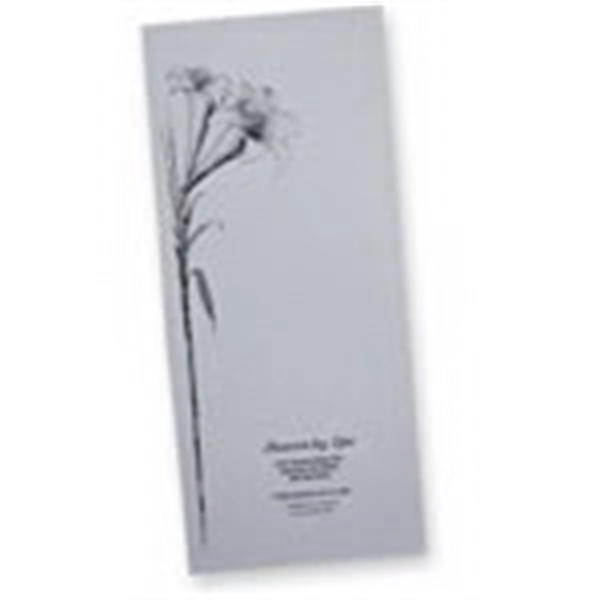Wallet Style Funeral Record Folder 4 1/2" X 10 1/4"... from ASI 32050 Admore / Admore®