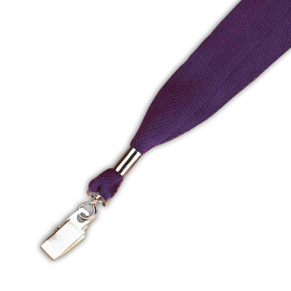 Blank, standard length lanyard with swivel bulldog clip attachment.... from ASI 68707 Marathon Mfg & Supply Co.