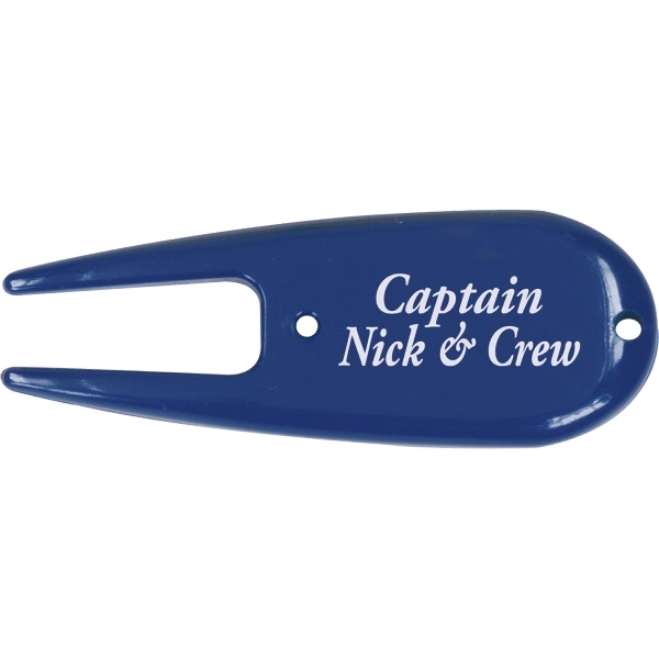 1" x 2 3/4" ABS plastic golf divot fixer with customization.... from ASI 57653 Gold Bond