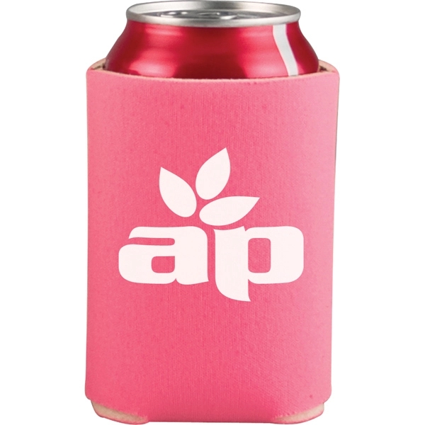 3.75" can cooler with an assortment of colors.... from ASI 57653 Gold Bond