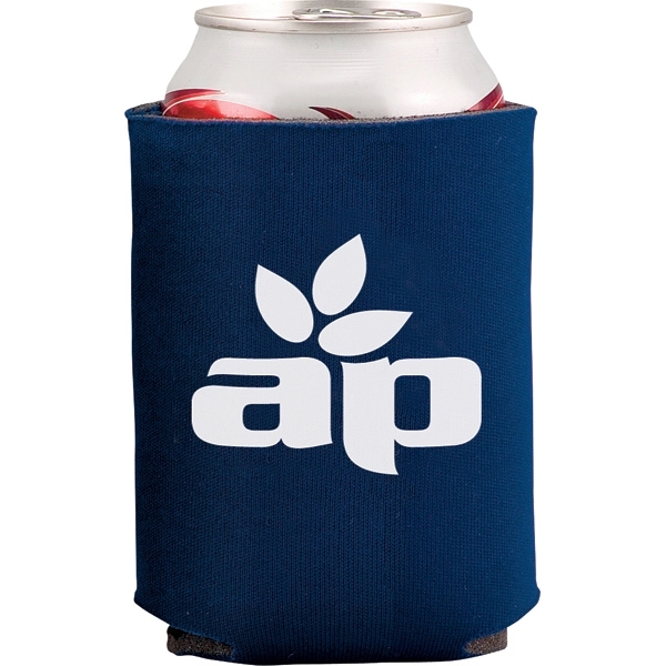 3.75" can cooler with an assortment of colors.... from ASI 57653 Gold Bond