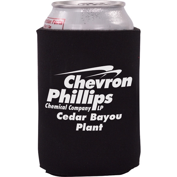 3.75" foam can and bottle cooler with collapsible design.... from ASI 57653 Gold Bond