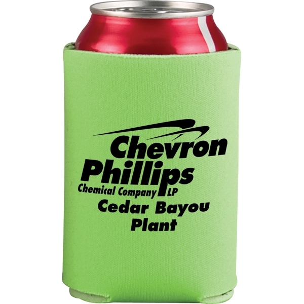 3.75" foam can and bottle cooler with collapsible design.... from ASI 57653 Gold Bond