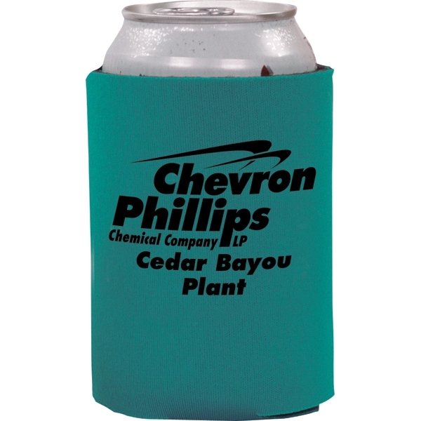 3.75" foam can and bottle cooler with collapsible design.... from ASI 57653 Gold Bond