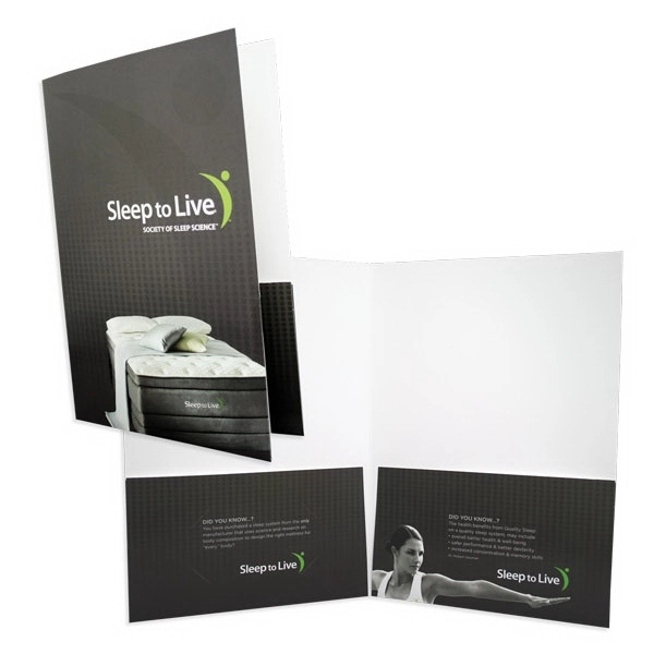 Mid-size presentation folder, 7" x 10".... from ASI 32050 Admore / Admore®