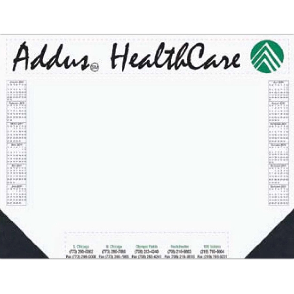 40 sheet full color non dated desk pad.... from ASI 50873 Drum-Line / Drum-line Inc