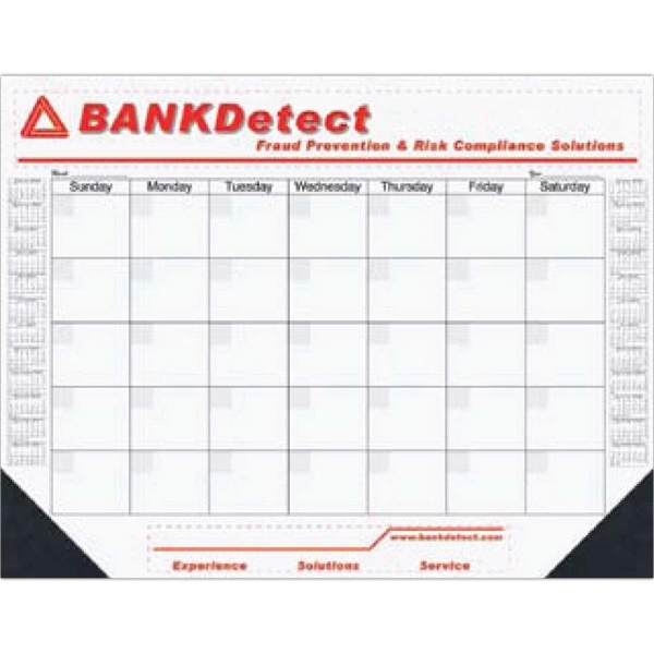 40 sheet full color non dated desk pad.... from ASI 50873 Drum-Line / Drum-line Inc