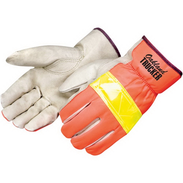 3M Scotchlite safety grain pigskin driver gloves.... from ASI 37455 Atteff International Inc / Atteff
