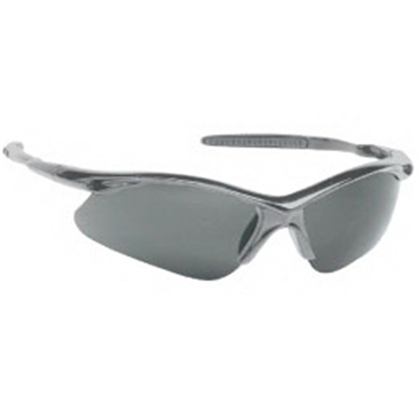 Stylish safety glasses with gray lens and frame.... from ASI 37455 Atteff International Inc