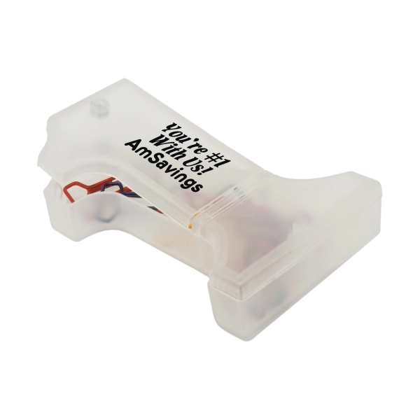 Number one shaped paper clips and case; features 10 assorted colored... from ASI 62190 Illini