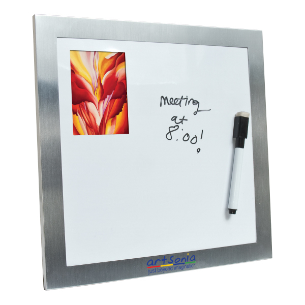 Dry erase board easel frame with cardboard back and wall mount.... from ASI 62190 Illini / Illini