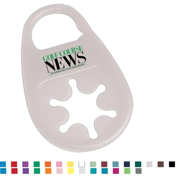 Tournament - Towel holder. 4 1/2" x 2 7/8" x 1/4".... from ASI 52840 Evans Manufacturing / Evans