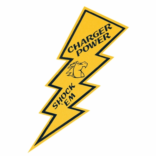 Foam 18" lightning bolt waver.... from ASI 77280 Pepco Poms / Pepco Poms