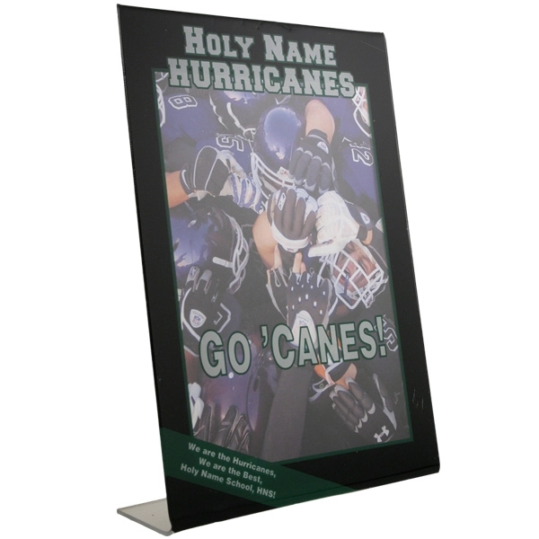 Acrylic easel picture frame with colored border.... from ASI 43270 Calconix Inc / Time Zone®