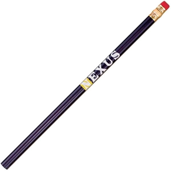 Wooden pencils with No. 2 graphite lead, gold tone ferrule and... from ASI 57653 Gold Bond