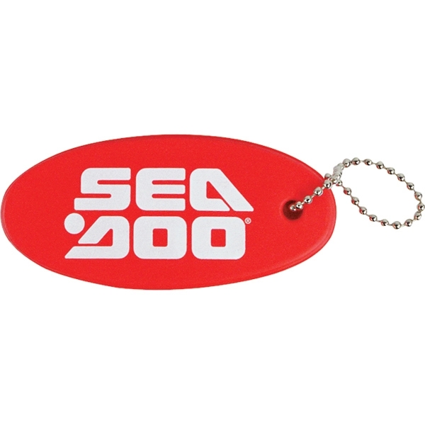 1 1/2" x 3 1/8" open cell polyurethane foam floating keychain... from ASI 57653 Gold Bond