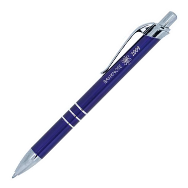 Velino metal retractable ballpoint pen... from ASI 46755 Cosmo Promos