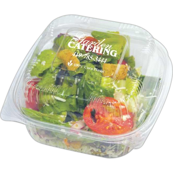 3 cup container made of biodegradable corn plastic.... from ASI 75630 ZZ OLD/Drop - PPC/Greatstuff! / GreatStuff (TM)