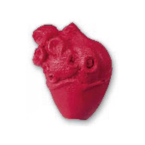 Red anatomical heart shaped pencil top eraser.... from ASI 66390 LarLu / LarLu