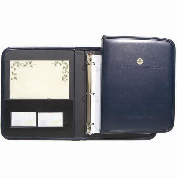 Expanded vinyl ring binder with 1" 'D' ring and seamless spine.... from ASI 62075 ZZ OLD/Drop - Hyline Dateminder Inc / Hyline Dateminder