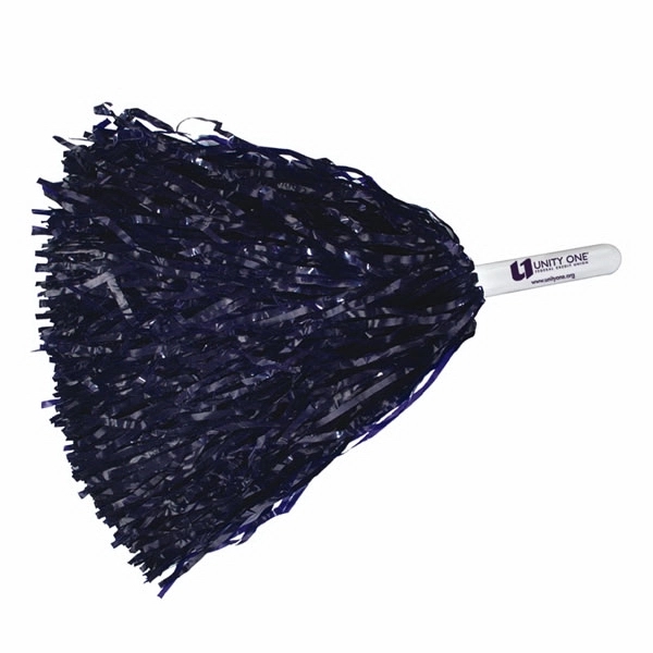 Pom with 4" plastic handle.... from ASI 77280 Pepco Poms / Pepco Poms